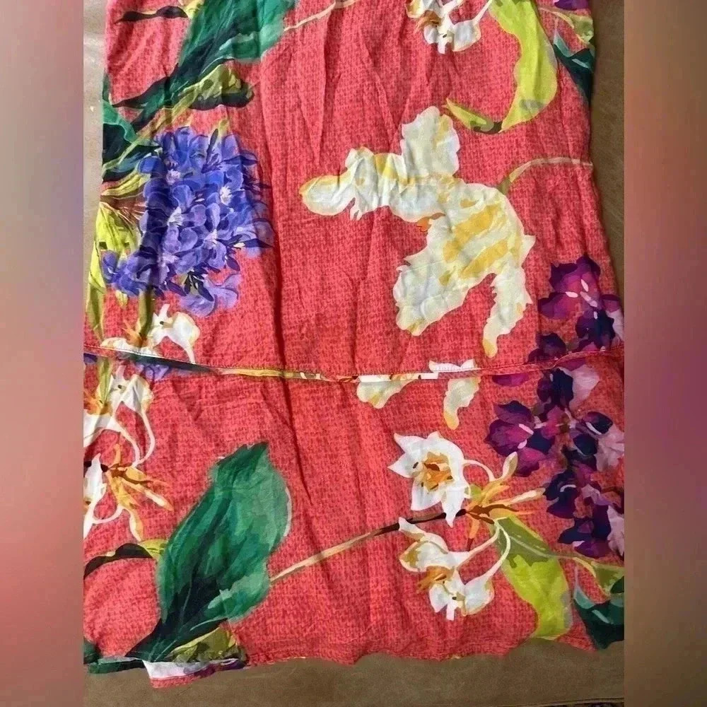 Munny Floral Dress Flowy Womens Size 40 Small Flaw - Picture 2 of 11